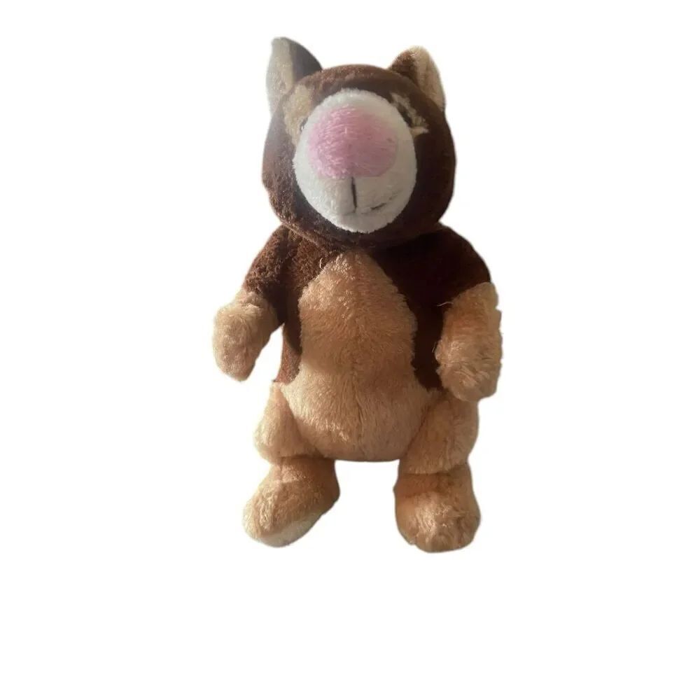 Ganz webkinz Kids Brown Beige Kangaroo Plush Stuffed Animal Toy